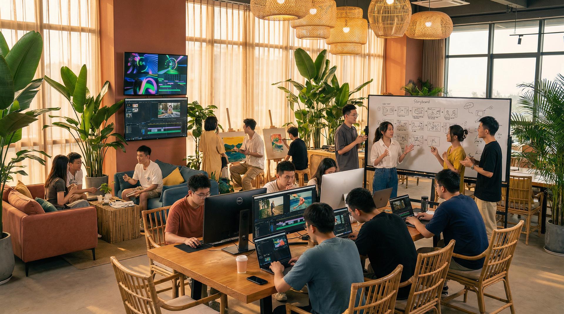 麻豆创意社区活动